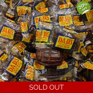Dad's Root Beer Barrels - Dads Hard Candy Sweets